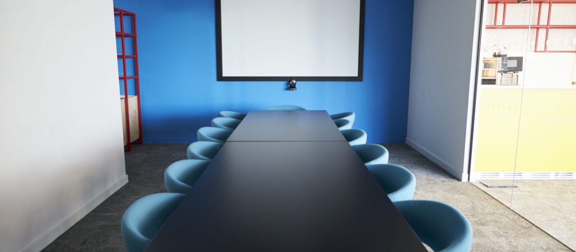 Flexible meeting spaces that provide great audio with video conferencing are a must in the hybrid workplace.